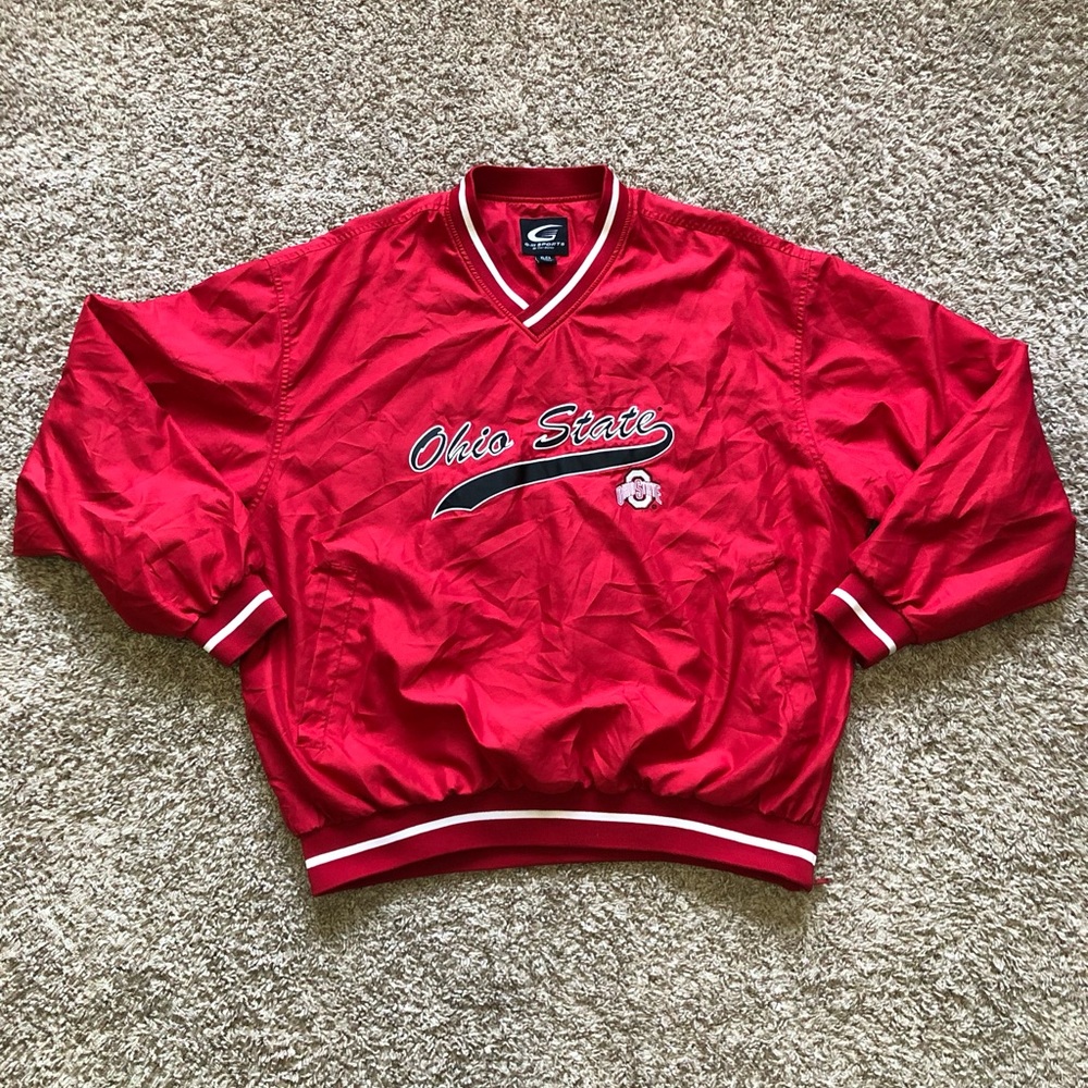 Vintage‎ 1990’s NCAA Ohio State Buckeyes College Football Pullover Men’s Size XL